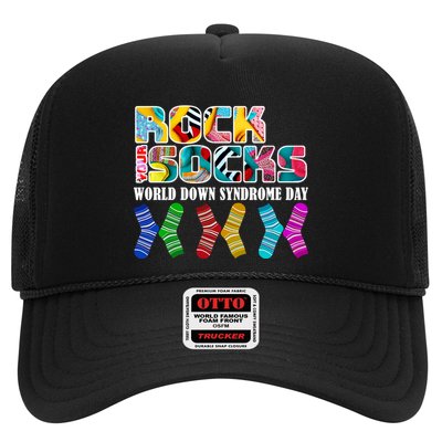 Rock Your Socks For World Down Syndrome Day Trucker Hat