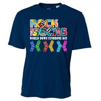 Rock Your Socks For World Down Syndrome Day Cooling Performance Crew T-Shirt