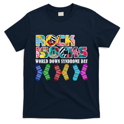 Rock Your Socks For World Down Syndrome Day T-Shirt