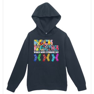 Rock Your Socks For World Down Syndrome Day Urban Pullover Hoodie