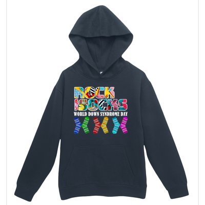 Rock Your Socks For World Down Syndrome Day Urban Pullover Hoodie