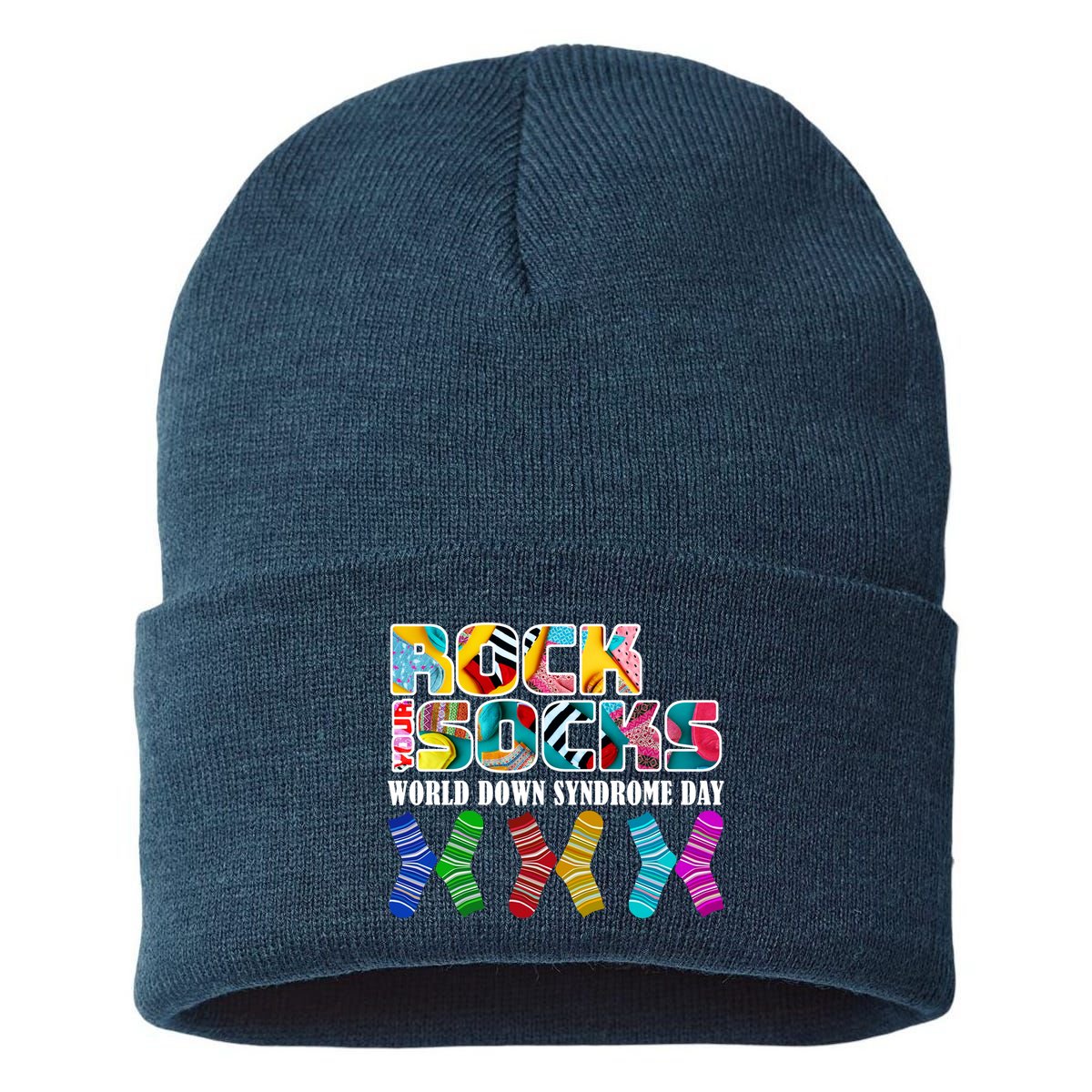Rock Your Socks For World Down Syndrome Day Sustainable Knit Beanie