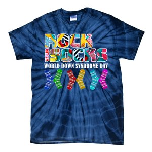 Rock Your Socks For World Down Syndrome Day Tie-Dye T-Shirt