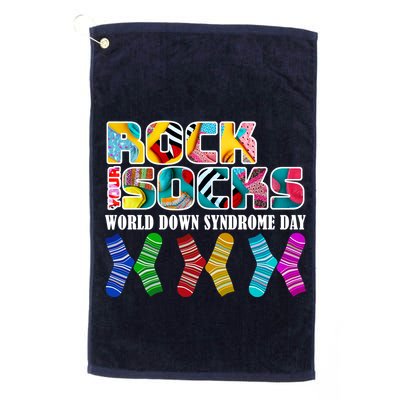 Rock Your Socks For World Down Syndrome Day Golf Towel