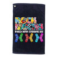 Rock Your Socks For World Down Syndrome Day Golf Towel