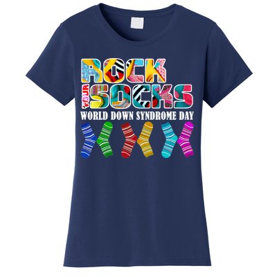 Rock Your Socks For World Down Syndrome Day Women's T-Shirt