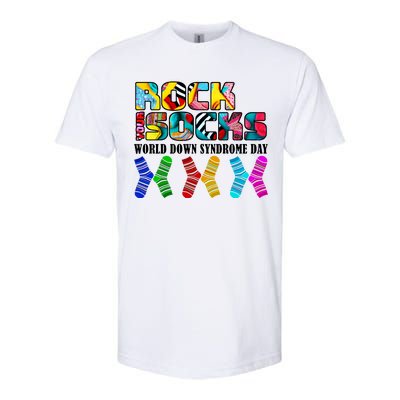 Rock Your Socks For World Down Syndrome Day Softstyle CVC T-Shirt