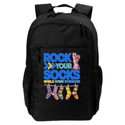 Rock Your Socks World Down Syndrome Awareness Day Backpack