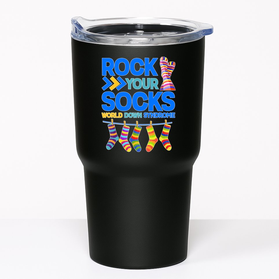 Rock Your Socks World Down Syndrome Awareness Day Tumbler