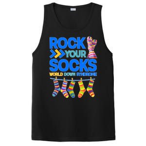 Rock Your Socks World Down Syndrome Awareness Day PosiCharge Competitor Tank