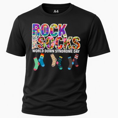 Rock Your Socks World Down Syndrome Day Performance Shirt