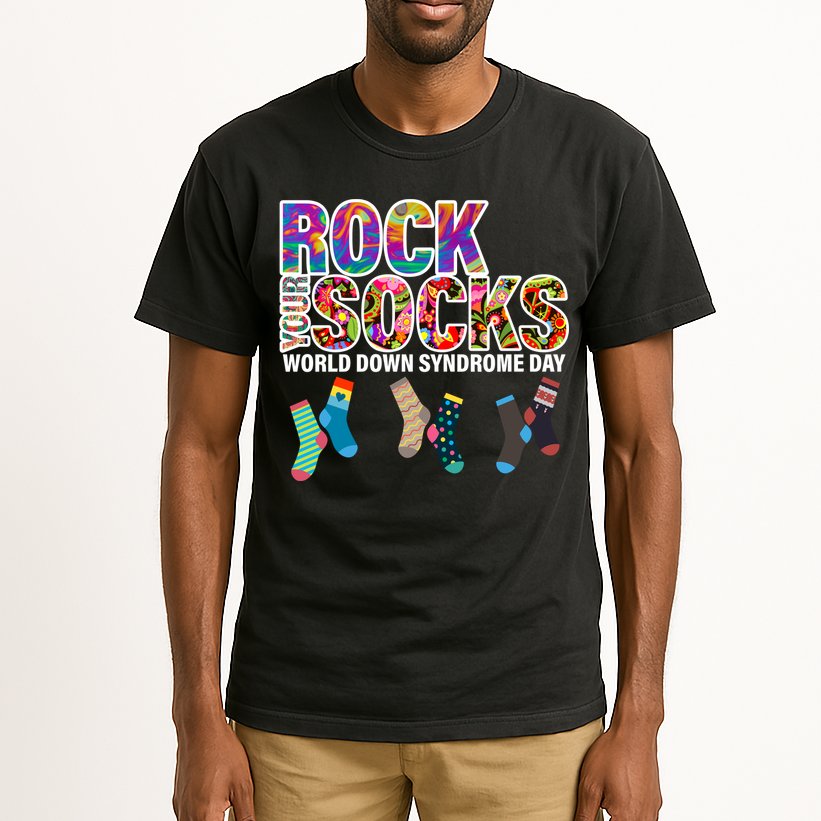 Rock Your Socks World Down Syndrome Day Tall T-Shirt