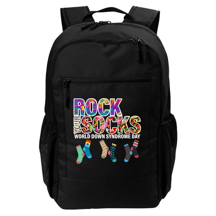Rock Your Socks World Down Syndrome Day Backpack