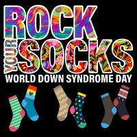 Rock Your Socks World Down Syndrome Day 16 in Basic Backpack