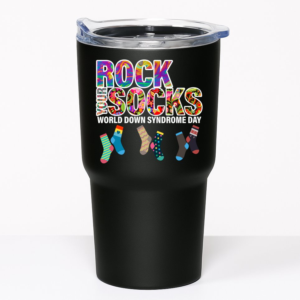 Rock Your Socks World Down Syndrome Day Tumbler