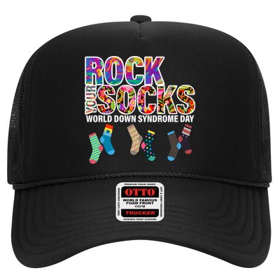 Rock Your Socks World Down Syndrome Day Trucker Hat