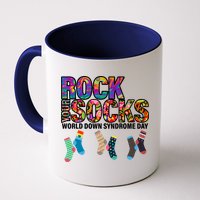 Rock Your Socks World Down Syndrome Day Mug