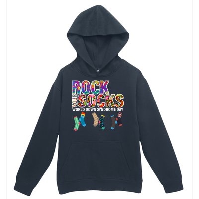 Rock Your Socks World Down Syndrome Day Urban Pullover Hoodie