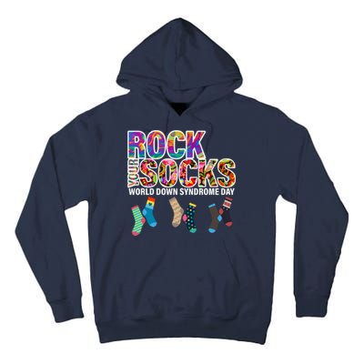 Rock Your Socks World Down Syndrome Day Tall Hoodie