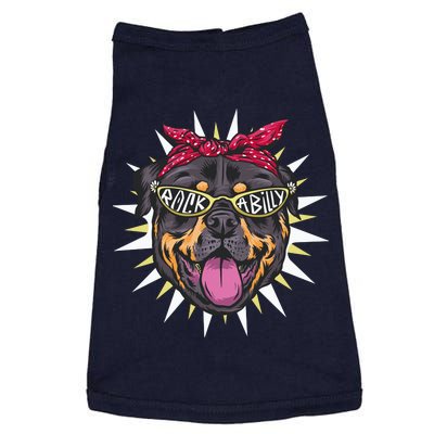 Rockabilly Rottweiler Dog Doggie Tank