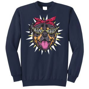 Rockabilly Rottweiler Dog Sweatshirt