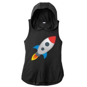 Rocket Ladies PosiCharge Tri-Blend Wicking Draft Hoodie Tank