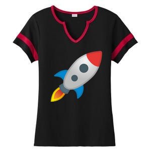 Rocket Ladies Halftime Notch Neck Tee