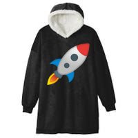 Rocket Hooded Wearable Blanket