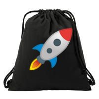 Rocket Drawstring Bag