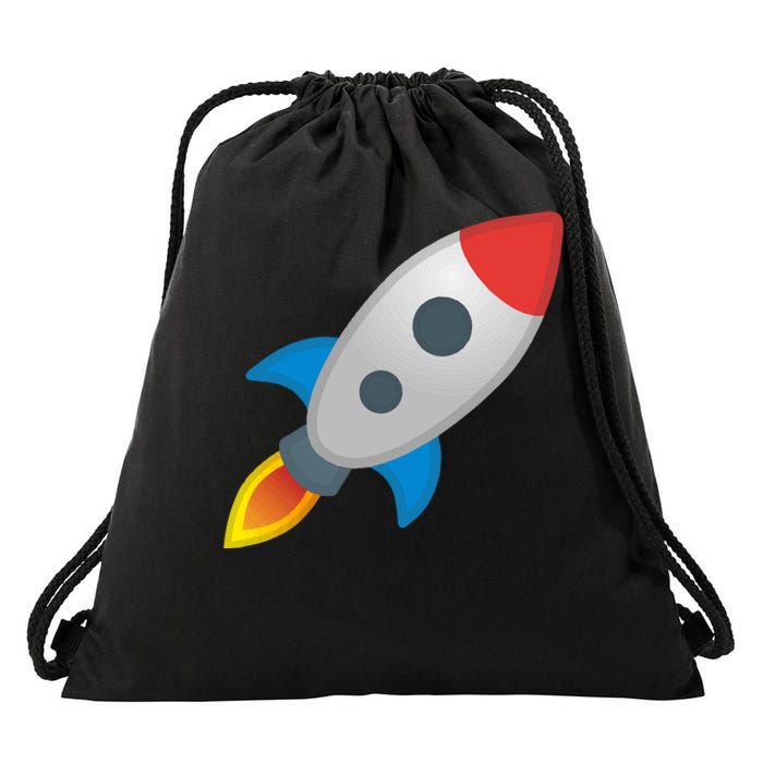 Rocket Drawstring Bag