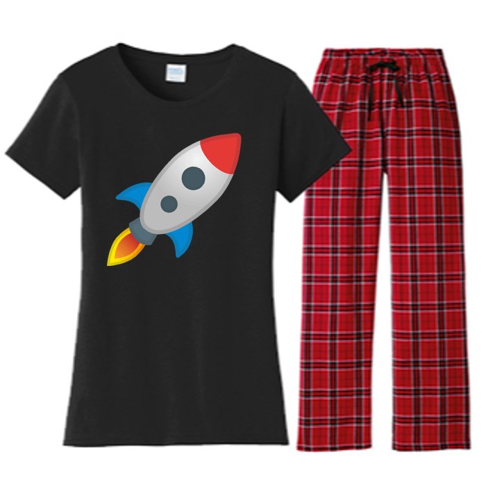 Rocket Women's Flannel Pajama Set