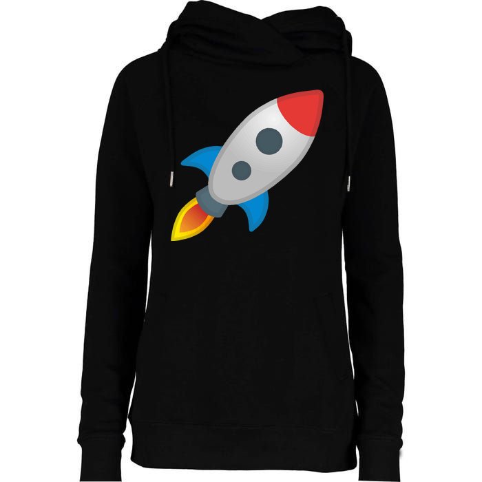 Rocket Womens Funnel Neck Pullover Hood