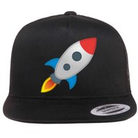 Rocket Flat Bill Trucker Hat