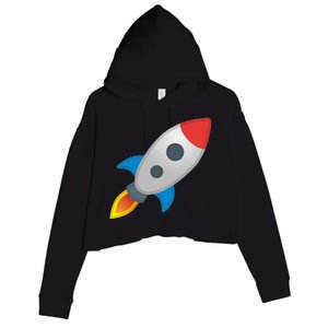 Rocket Crop Fleece Hoodie