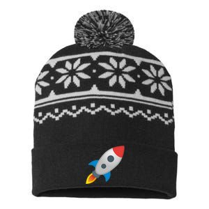 Rocket USA-Made Snowflake Beanie