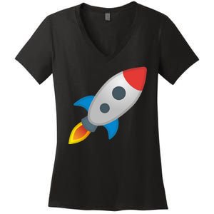 Rocket Women's V-Neck T-Shirt