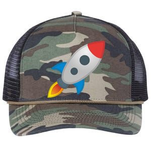 Rocket Retro Rope Trucker Hat Cap