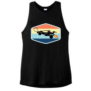 Rocket Socceer Car Badge Ladies PosiCharge Tri-Blend Wicking Tank