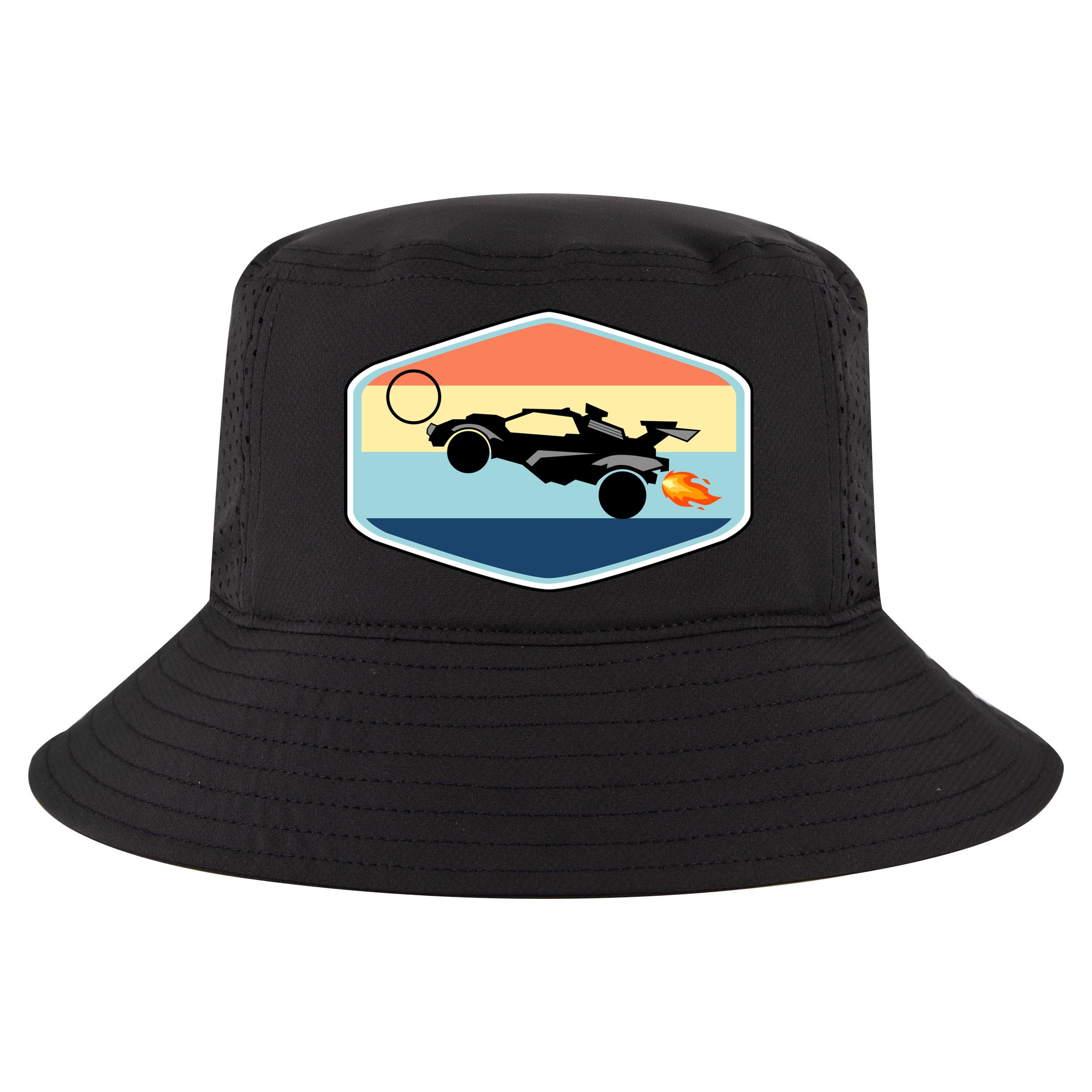 Rocket Socceer Car Badge Cool Comfort Performance Bucket Hat