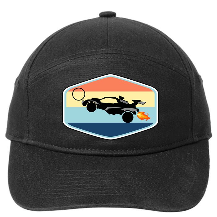 Rocket Socceer Car Badge 7-Panel Snapback Hat