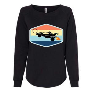 Rocket Socceer Car Badge Womens California Wash Sweatshirt