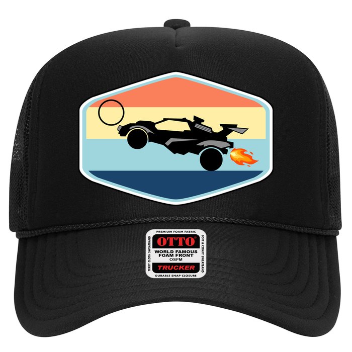 Rocket Socceer Car Badge Trucker Hat