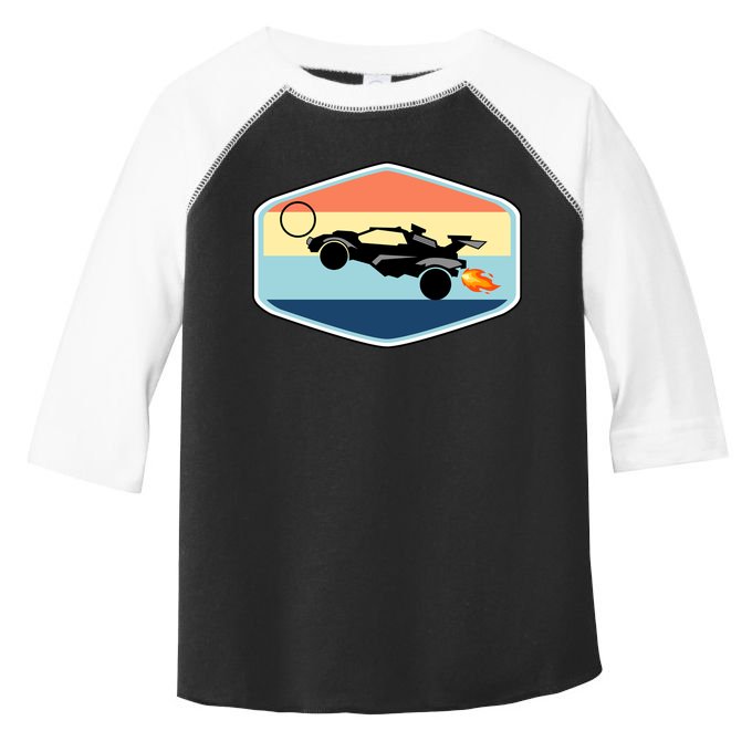 Rocket Socceer Car Badge Toddler Fine Jersey T-Shirt