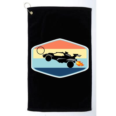 Rocket Socceer Car Badge Platinum Collection Golf Towel