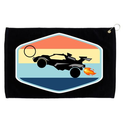 Rocket Socceer Car Badge Grommeted Golf Towel