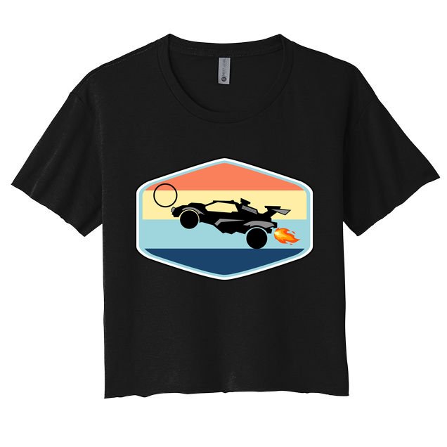 Rocket Socceer Car Badge Crop Top