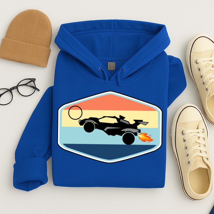 Rocket Socceer Car Badge Hoodie