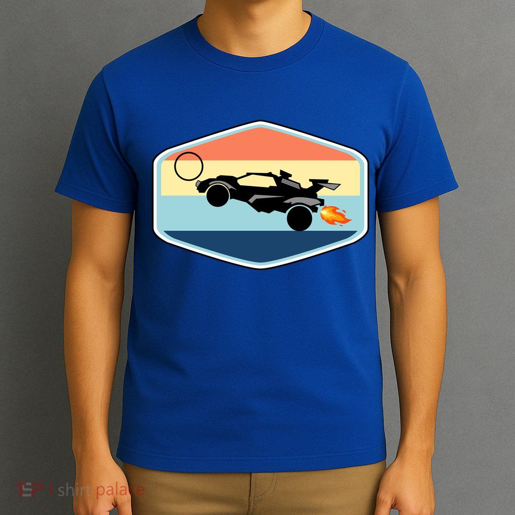 Rocket Socceer Car Badge T-Shirt