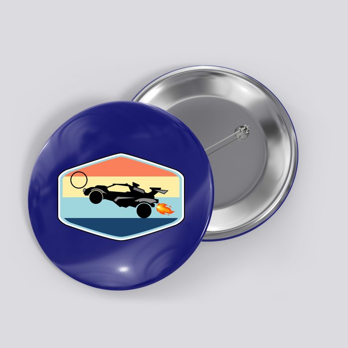 Rocket Socceer Car Badge Button