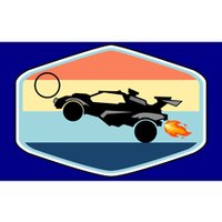 Rocket Socceer Car Badge Bumper Sticker